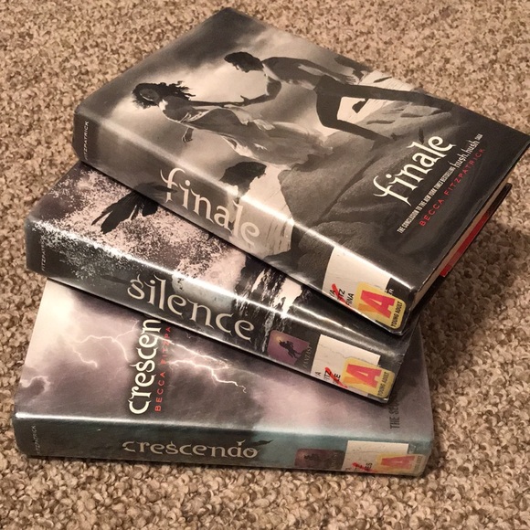 Books 3-4 of Hush Saga by Becca Fitzpatrick (CRESCENDO NOT included - Picture 1 of 5